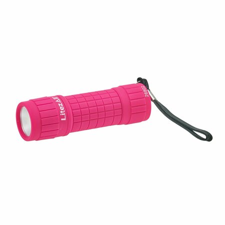 Promier Products Breast Cancer Awareness Combo Flashlight and Keychain Light LA-9BCA-6/24